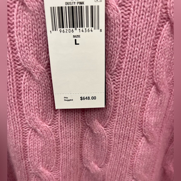 💥 SOLD💥 750$ - THE POLO RALPH LAUREN ICONIC CASHMERE SWEATER - Large - Picture 1 of 12